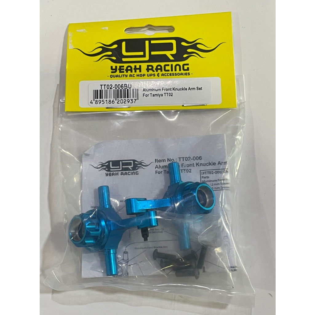 Yeah Racing ALUMINUM FRONT KNUCKLE ARM SET FOR TAMIYA TT02