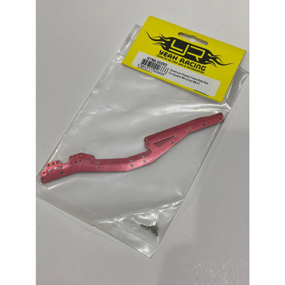 Yeah Racing KYMX-005RD ALUMINUM CHASSIS FRAME RAILS RED FOR KYOSHO MINI-Z 4X4 MX-01