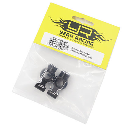 Yeah racing  YKYD-027BK ALUMINUM REAR HUBS FOR YOKOMO YD2 YD2S YD2TC BLACK