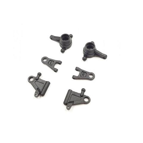 GL Racing GLA-S001 GLA FRONT ARMS W/ KNUCKLES SET