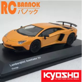 โมเดล 1:64 Kyosho Lamborghini Aventador SV orange