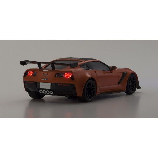 MINI-Z RWD Series Ready Set Chevrolet Corvette ZR1 Sebring Orange (with LED) 32334OR