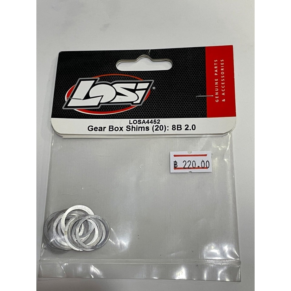 LOSA4452 Gearbox Shims 8B 2.0