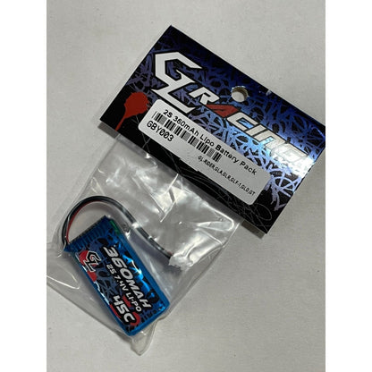 GL Racing GBY003 Lipo Pack / 7.4V / 2S / GL Racing / 360mAh / 45C Discharge