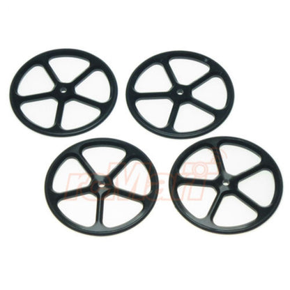 Yeah Racing Aluminum Set Up Wheels for 1:10 RC Touring Car (YT-0069)