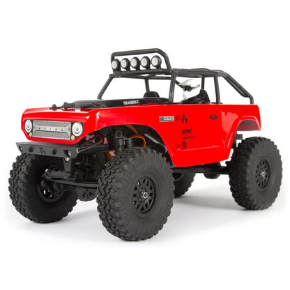 Axail SCX24 Deadbolt 1/24th Scale Elec 4WD - RTR, Red