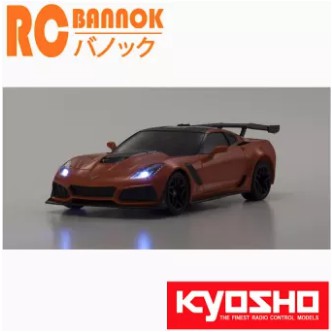 MINI-Z RWD Series Ready Set Chevrolet Corvette ZR1 Sebring Orange (with LED) 32334OR