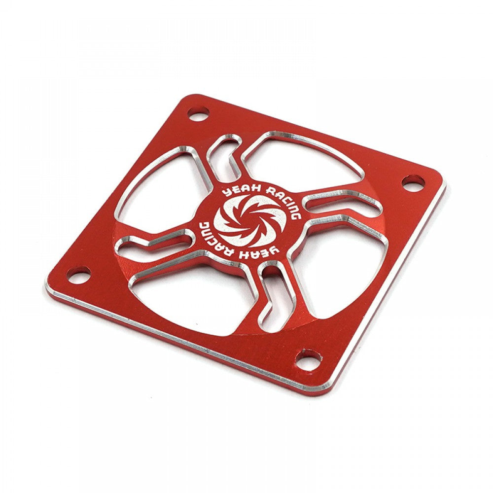 Yeah Racing YA-0696 ALUMINUM 40MM FAN PROTECTOR RED