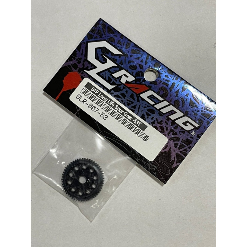 GL Racing GLR-007-53 64P LONGLIFE SPUR GEAR-53T