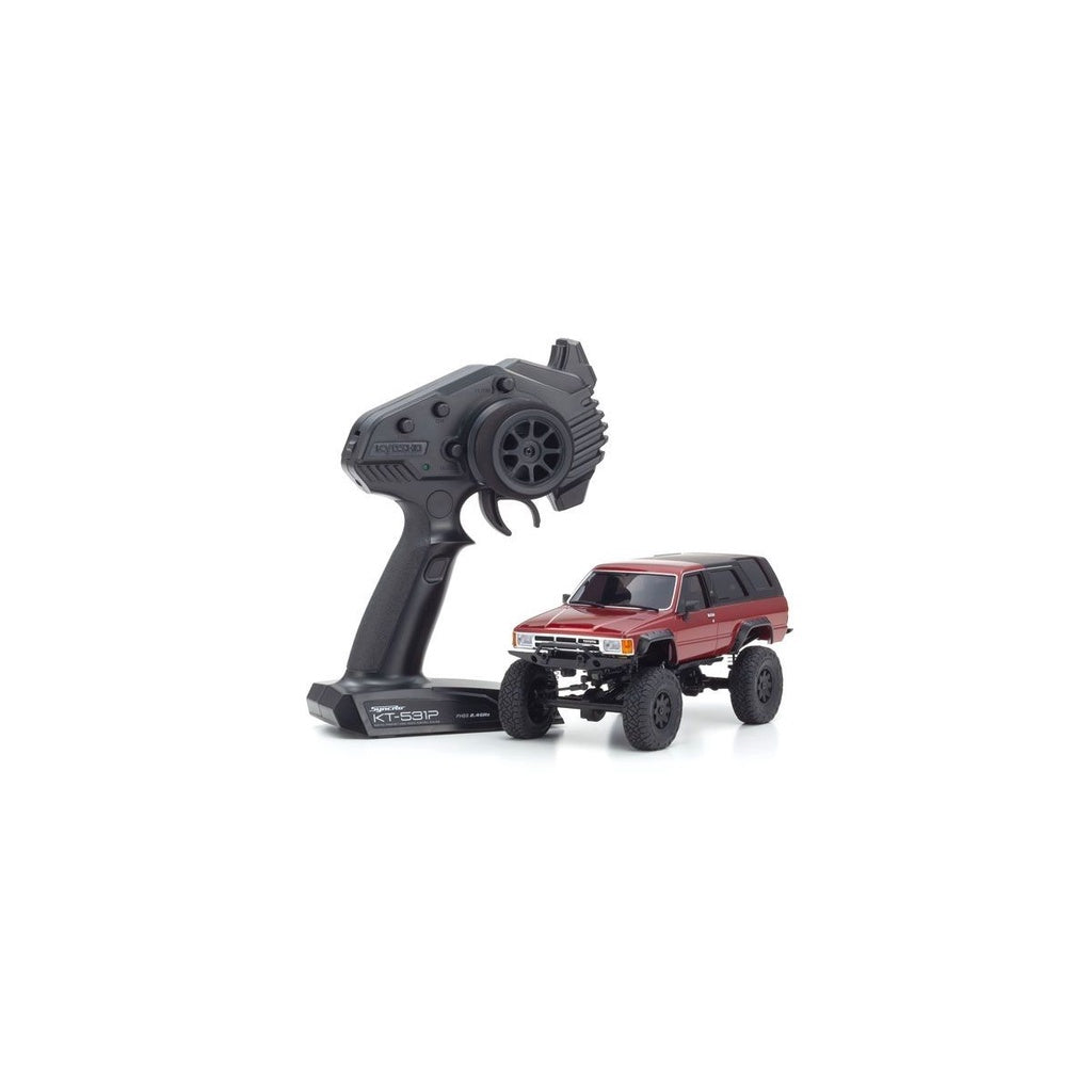 KYOSHO Crawling car MINI-Z 4×4 Series Ready Set Toyota 4Runner(Hilux Surf) Metallic Red 32522MR ศูนย์ไทย