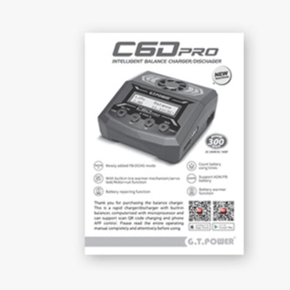 G.T.POWER C60PRO Intelligent Balance Charger/Discharger