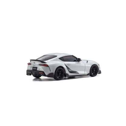 Kyosho รถบังคับ MINI-Z AWD Toyota GR Supra TRD Aero White Metallic 32626W