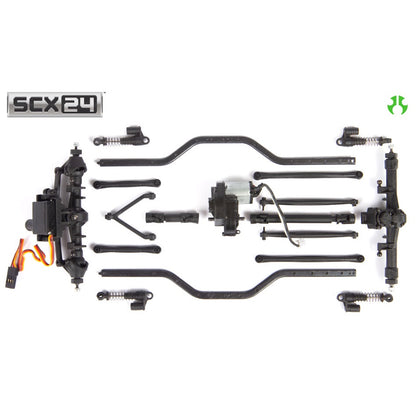 Axail SCX24 Deadbolt 1/24th Scale Elec 4WD - RTR, Green