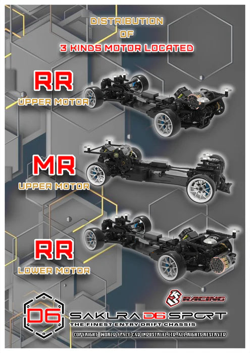 3Racing Sakura D6 Sport KIT ไม่รวมชุดไฟ ( ศูนย์ไทย )