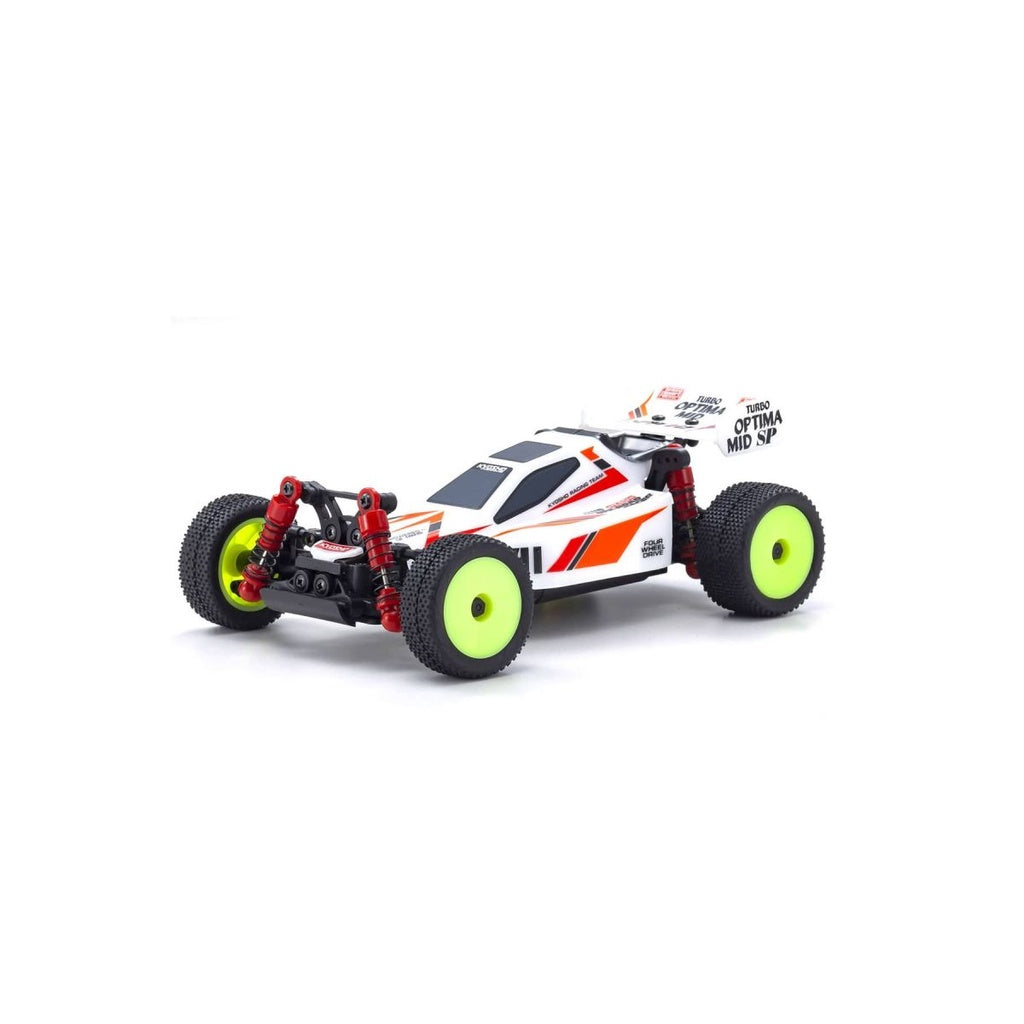 Kyosho MINI-Z Buggy Readyset TURBO OPTIMA Mid Special White 32092W