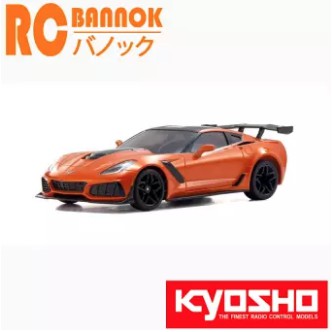 MINI-Z RWD Series Ready Set Chevrolet Corvette ZR1 Sebring Orange (with LED) 32334OR