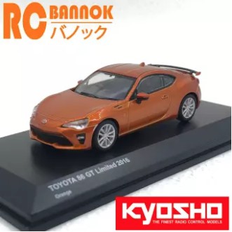 โมเดล 1:64 KYOSHO TOYOTA 86 GT Limited 2016 orange