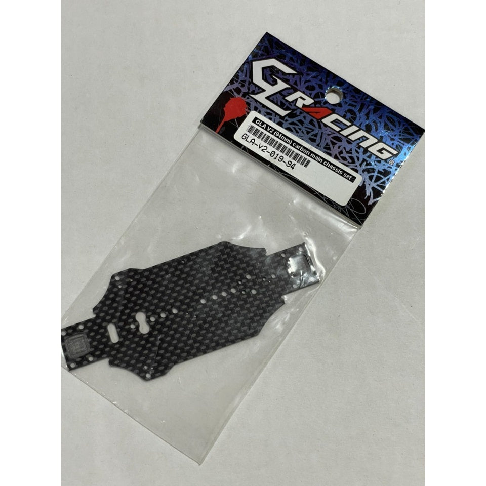 GL Racing GLA-V2-019-94 GLA V2 (94mm) carbon main chassis set