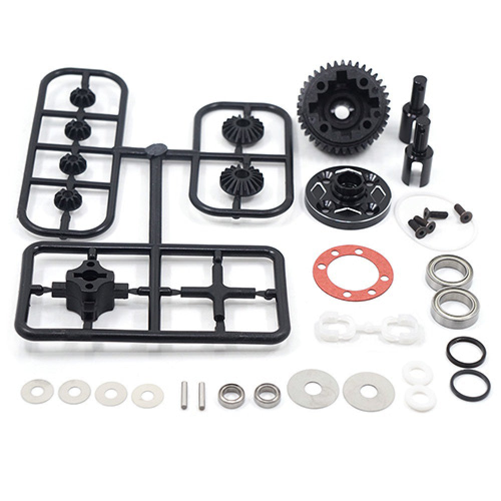 Yeah racing TAMC-023 38T GEAR DIFFERENTIAL SET FOR TAMIYA M05 M06