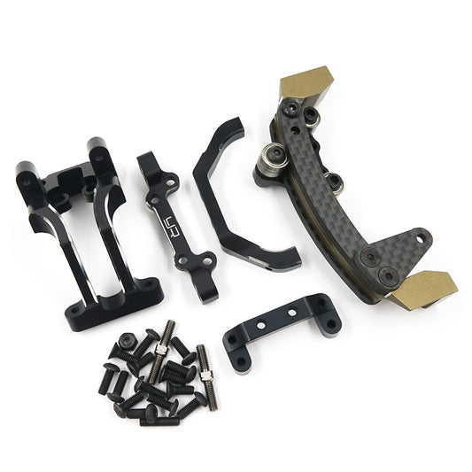 Yeah racing YKYD-035 ALUMINUM CURVED STEERING SLIDE RACK KIT FOR YOKOMO YD-2 SERIES