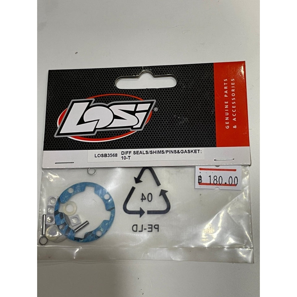 LOSB3568 Differential Gasket and Hardware TEN-T