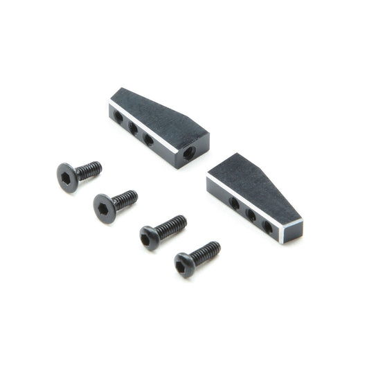 LOSI LOS311008 Servo Mount Set, Aluminum: Mini-T 2.0, Mini-B