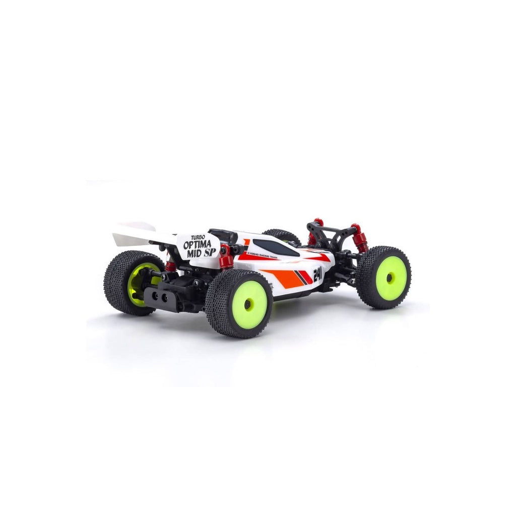 Kyosho MINI-Z Buggy Readyset TURBO OPTIMA Mid Special White 32092W