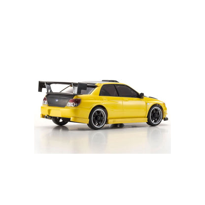 KYOSHO MINI-Z AWD รถบังคับ SUBARU IMPREZA with Aero Kit and CFRP hood Metallic Yellow 32620MY