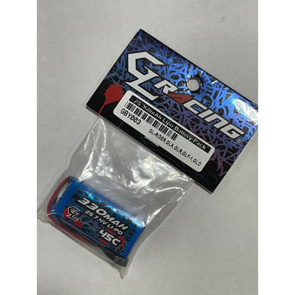 GL Racing GBY002 2S 330mAh Lipo Battery Pack