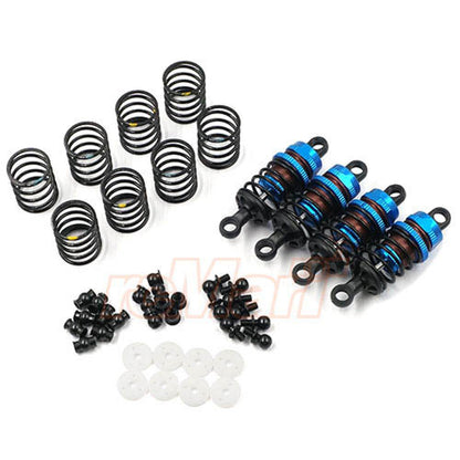 Yeah Racing BBG-0050 Aluminum Big Bore Go 50mm Damper Set 4pcs for 1/10 RC Touring Car