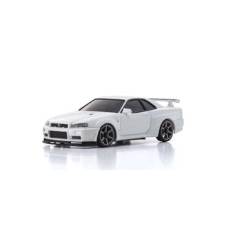 KYOSHO MZP460W บอดี้ ASC MA-020S NISSAN SKYLINE GT-R R34 V.specⅡNur White MZP460W