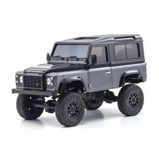 KYOSHO 32526GM MINI-Z 4×4 Series Ready Set Land Rover Defender 90 Autobiography Corris Gray / Santorini Black