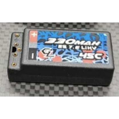 GL racing 2S 330mAh LiHV hardcase battery