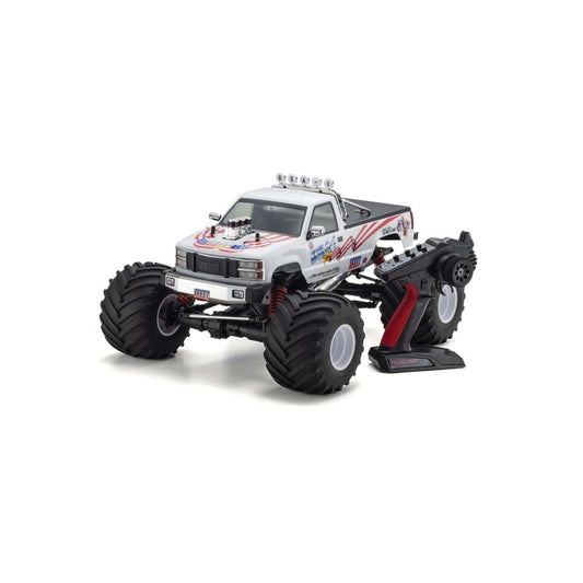 KYOSHO 1/8 Scale Radio Controlled .25 Engine Powered Monster Truck USA-1 Nitro RTR w/KT-231P+ 33155D ศูนย์ไทย