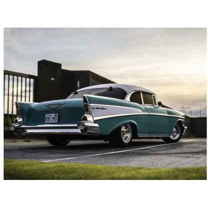 KYOSHO 1:10 Scale RC Electric Powered 4WD RTR 1957 Chevy® Bel Air Coupe Tropical Turquoise 34433T1C ศูนย์ไทย