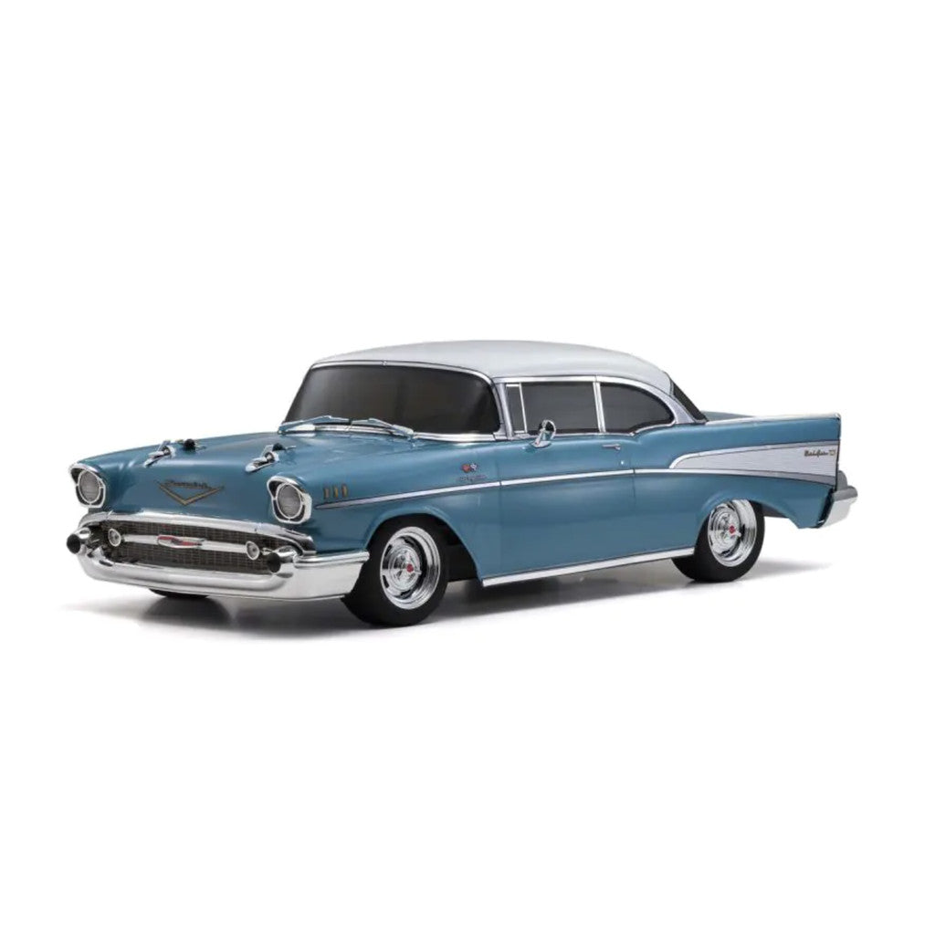 KYOSHO 1:10 Scale RC Electric Powered 4WD RTR 1957 Chevy® Bel Air Coupe Tropical Turquoise 34433T1C ศูนย์ไทย