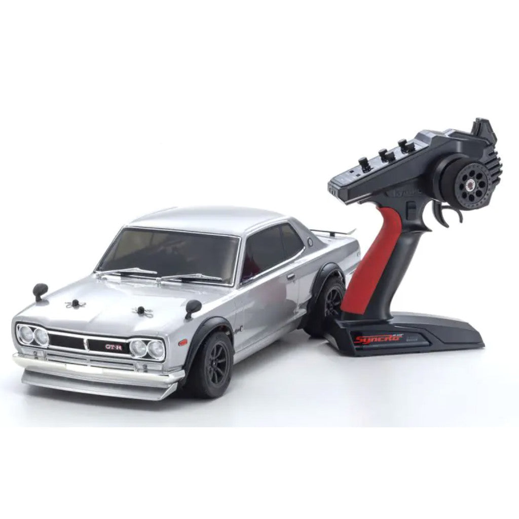 KYOSHO 1/10 Scale RC Electric Powered 4WD RTR NISSAN SKYLINE 2000GT-R(KPGC10) Tuned Ver. Silver 34425T1C ศูนย์ไทย