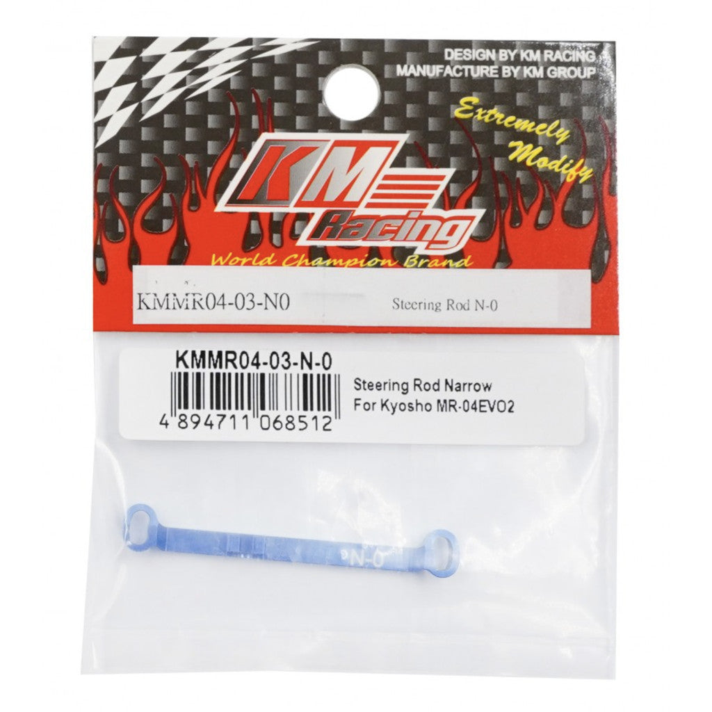 KM racing Narrow Steering Rod Blue For Kyosho Mini-Z MR-04EVO2 KMMR04-03-N0