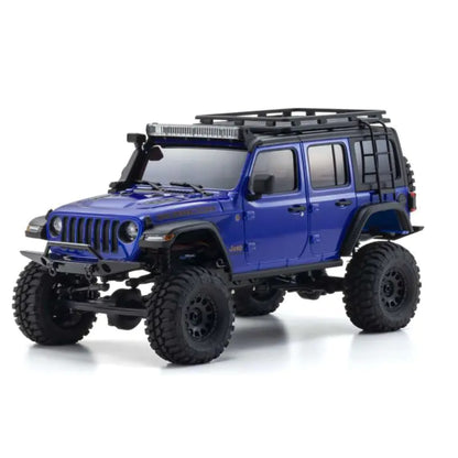 KYOSHO MINI-Z 4x4 readyset JeepⓇ Wrangler Unlimited Rubicon with Accessory parts Ocean Blue Metallic 32528MB