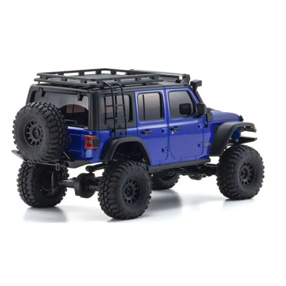 KYOSHO MINI-Z 4x4 readyset JeepⓇ Wrangler Unlimited Rubicon with Accessory parts Ocean Blue Metallic 32528MB