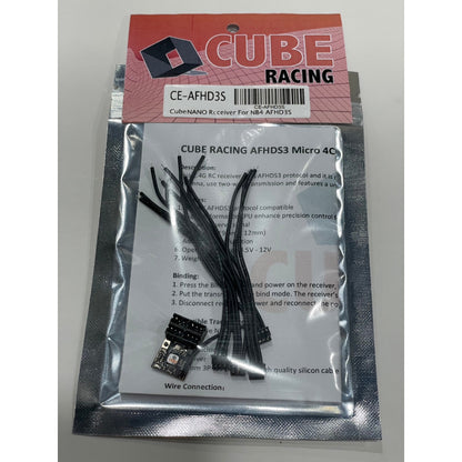 Cube racing CE-AFHD3S CubeNANO Receiver For NB4 AFHD3S