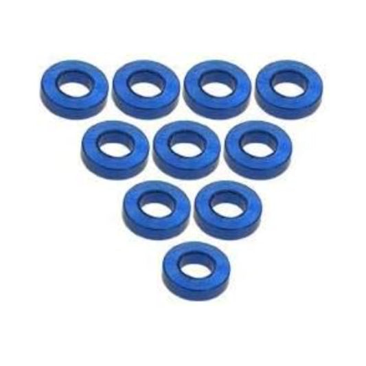 3racing Aluminium M3 Flat Washer 1.5mm (10 Pcs) 3RAC-WF315