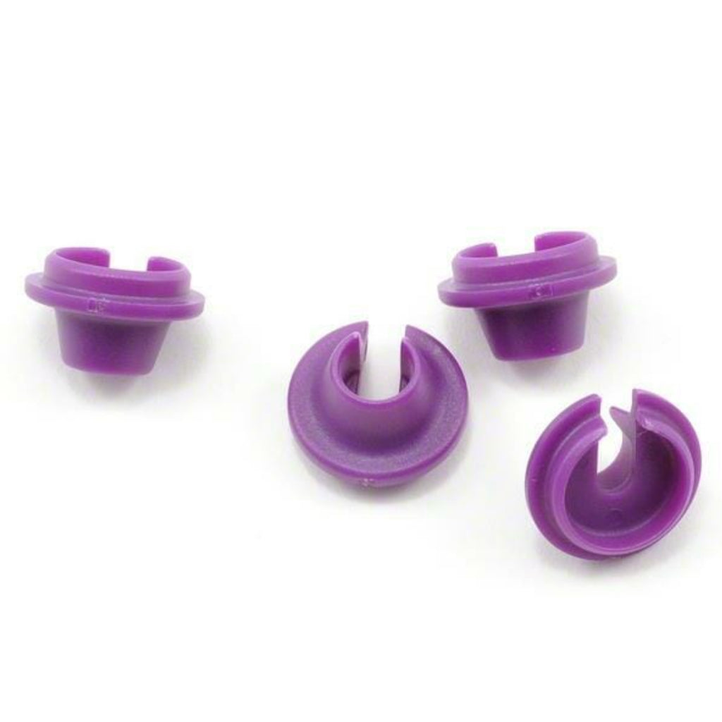 RPM Spring Cups for Assoc. Shocks (purple) except Assoc. MGT 70258