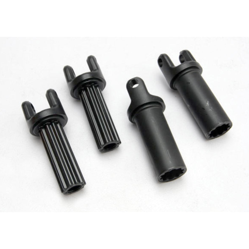 TRAXXAS Half shafts, center (internal splined (2)/ external splined (2)) (plastic parts only) 5456