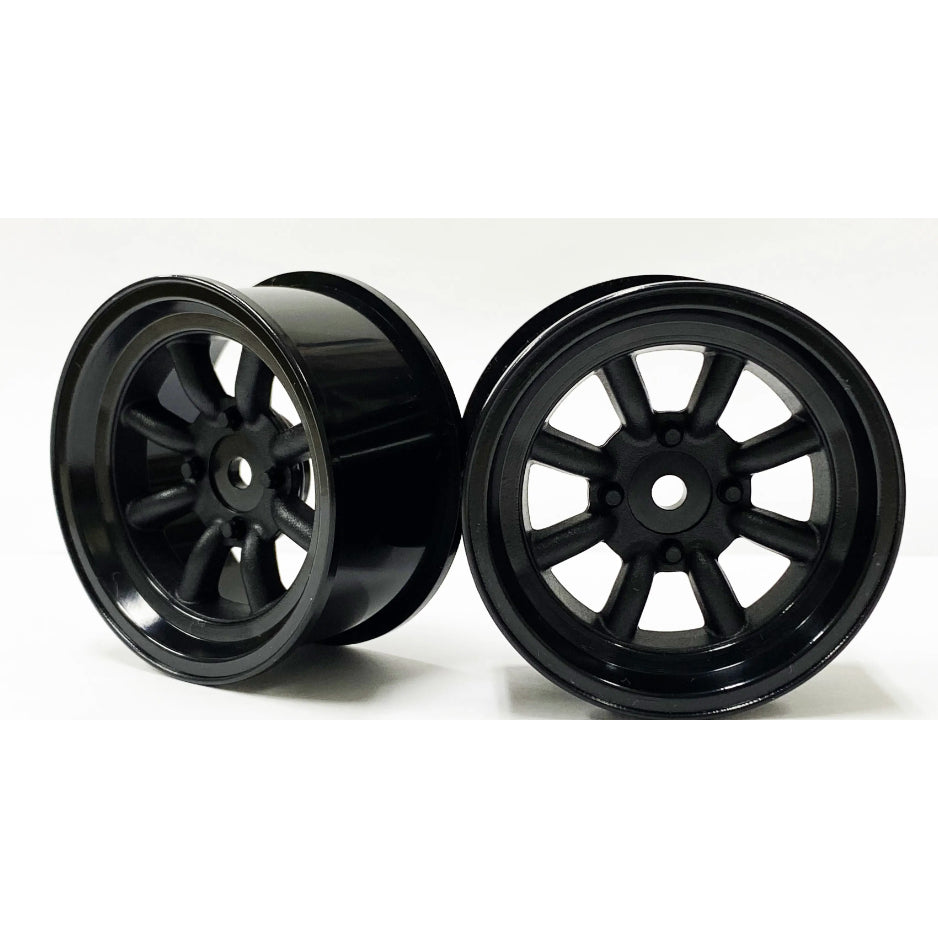 Topline RS Watanabe Eight Spoke Wheel Offset 5 Black (4pcs) WAT-050BK