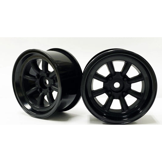 Topline RS Watanabe Eight Spoke Wheel Offset 7 Black (4pcs) WAT-070BK