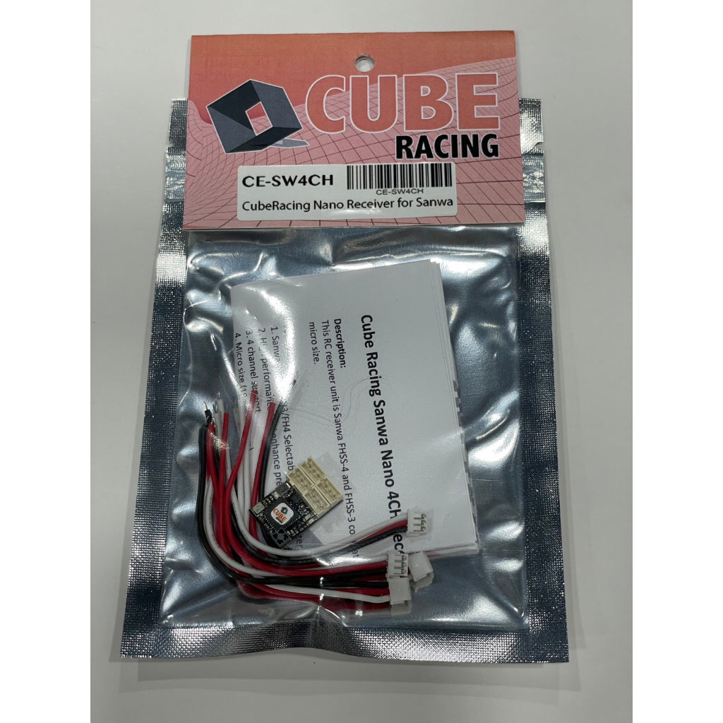 Cube racing CE-SW4CH Cube Micro Receiver For Sanwa 4CH