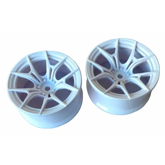 Topline FX SPORT Wheel [deep face] offset7 White 27mm wide & 3mm hub (4pcs) TDW-0714WH