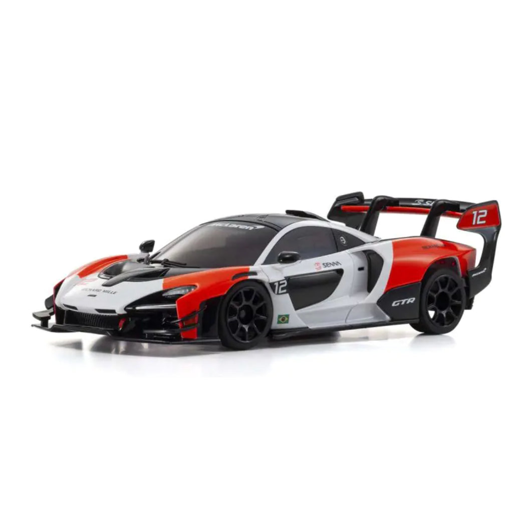 KYOSHO ASC MR-03W-MM McLaren Senna GTR White/Red MZP243WR