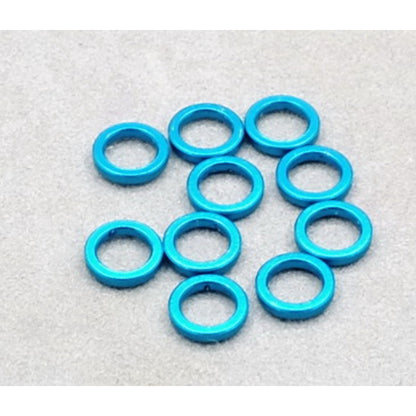 RC COX 4mm Aluminium Bore Washer 1.0mm (10Pcs) AC-062-10